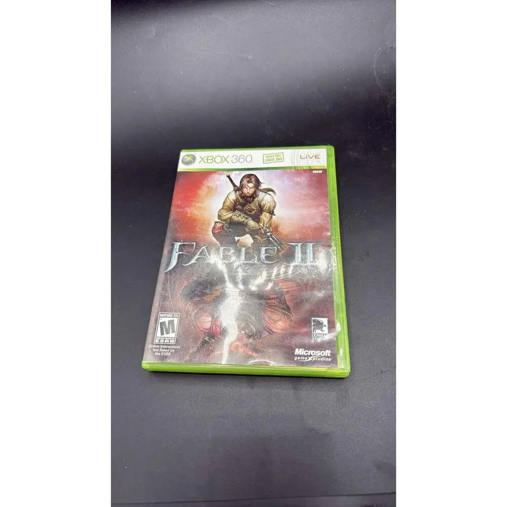 Fable II Microsoft Xbox 360 2008 CIB Complete Video Game